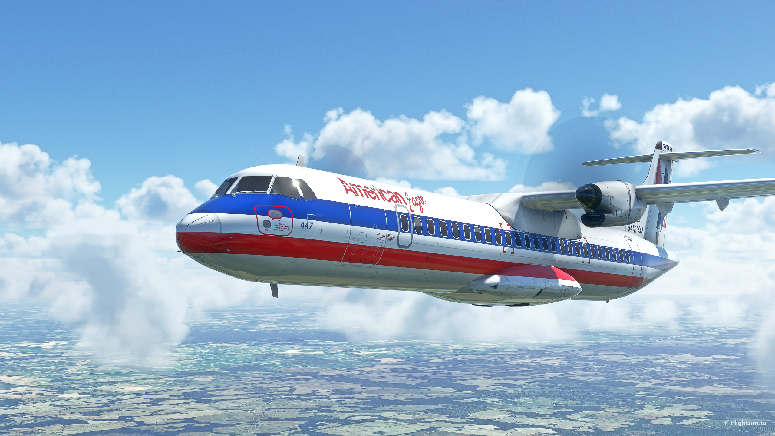 American Eagle ATR72-600 - Image 1