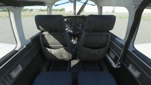JustFlight Piper PA28R Arrow III - Clean Grey Interior thumbnail 8