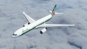 Alitalia Old Livery A330 - 8K thumbnail 5