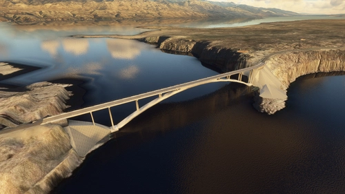 Paški most (Pag Bridge)- Croatia