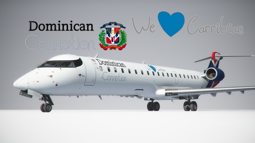 Dominican Connection | We Love Caribbean | 8k | CRJ - 700