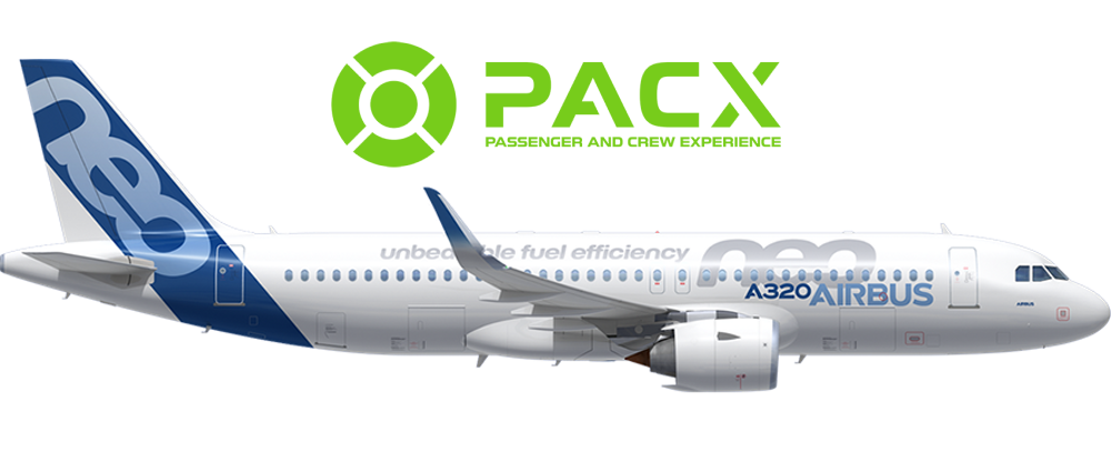 PACX - A320neo - 150 Pax / 3-Class Cabin Layout - Image 1
