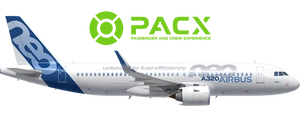 PACX - A320neo - 150 Pax / 3-Class Cabin Layout thumbnail 1