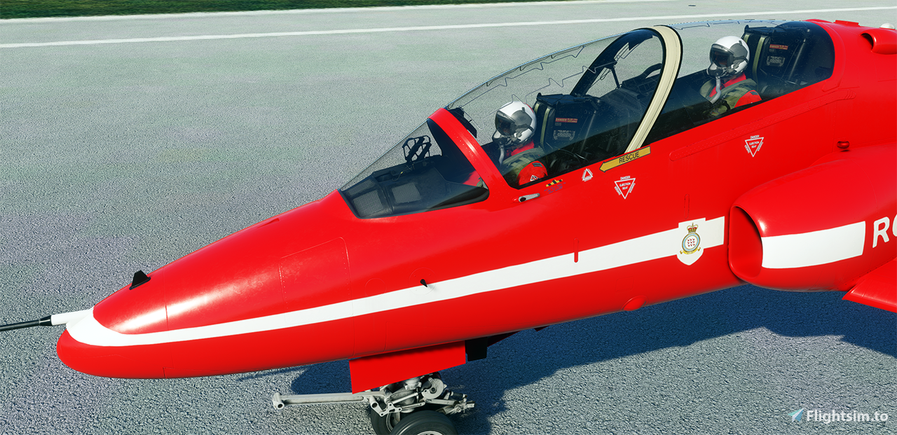 RAF Red Arrows - IndiaFoxEcho T-45c Goshawk - Image 1