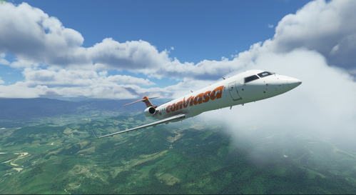 Aerosoft CRJ 700 Conviasa Livery