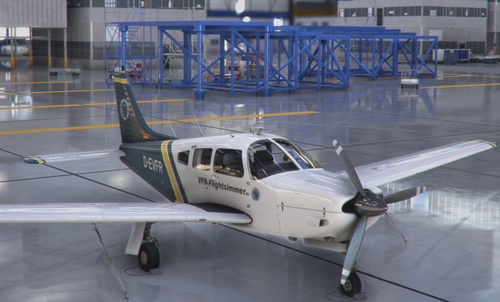 JF Piper Arrow III D-EVFR VFR-Flightsimmer#1