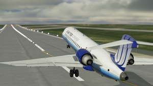Aerosoft CRJ-700 United Express "Blue Tulip" Skywest thumbnail 6