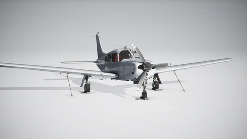 JustFlight PA28R Arrow III "Community ready folder Template"