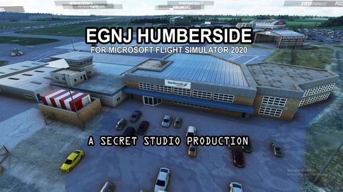 EGNJ Humberside Airport  (hand built)