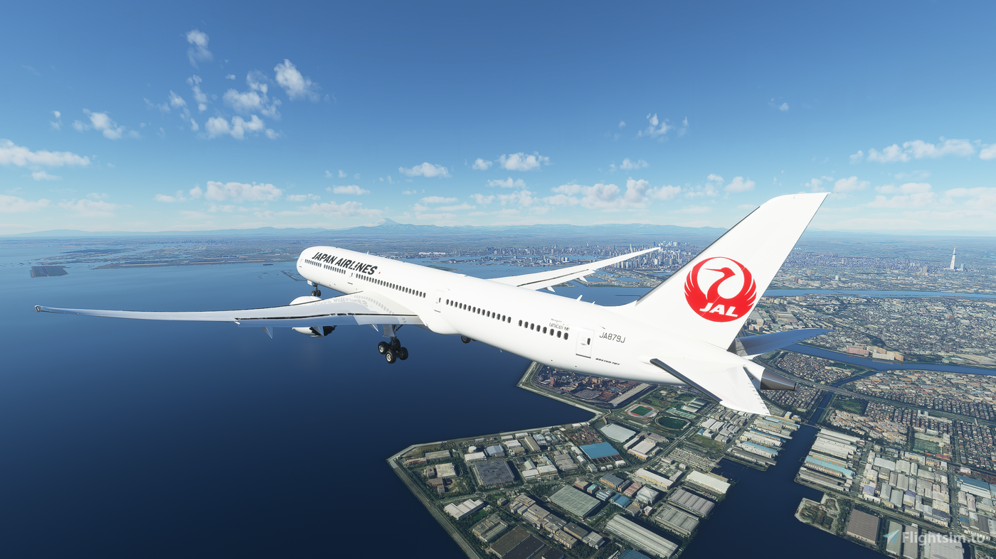 Boeing 787-10 Japan Airlines (8K) for Microsoft Flight Simulator