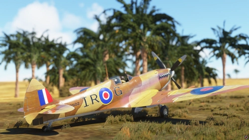 Supermarine Spitfire Mk IX J.R."Widge" Gleed.