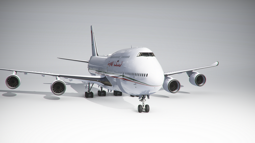  Boeing 747-8 BBJ Morocco Government (4k) - mirroring