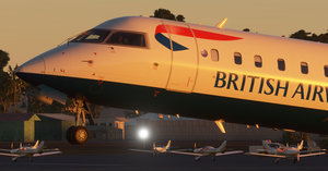 British Airways/Maersk Air Livery | Aerosoft CRJ-550 [8K] thumbnail 1