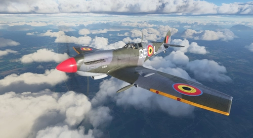 Supermarine Spitfire Mk.IX No 349 Sqn Belgian Air Force GE-L "Liège"