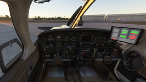 JustFlight Piper PA28R Arrow III - Clean Beige Interior thumbnail 9