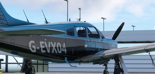 G-EVX04 EveryAir Virtual Just Flight Piper III Livery
