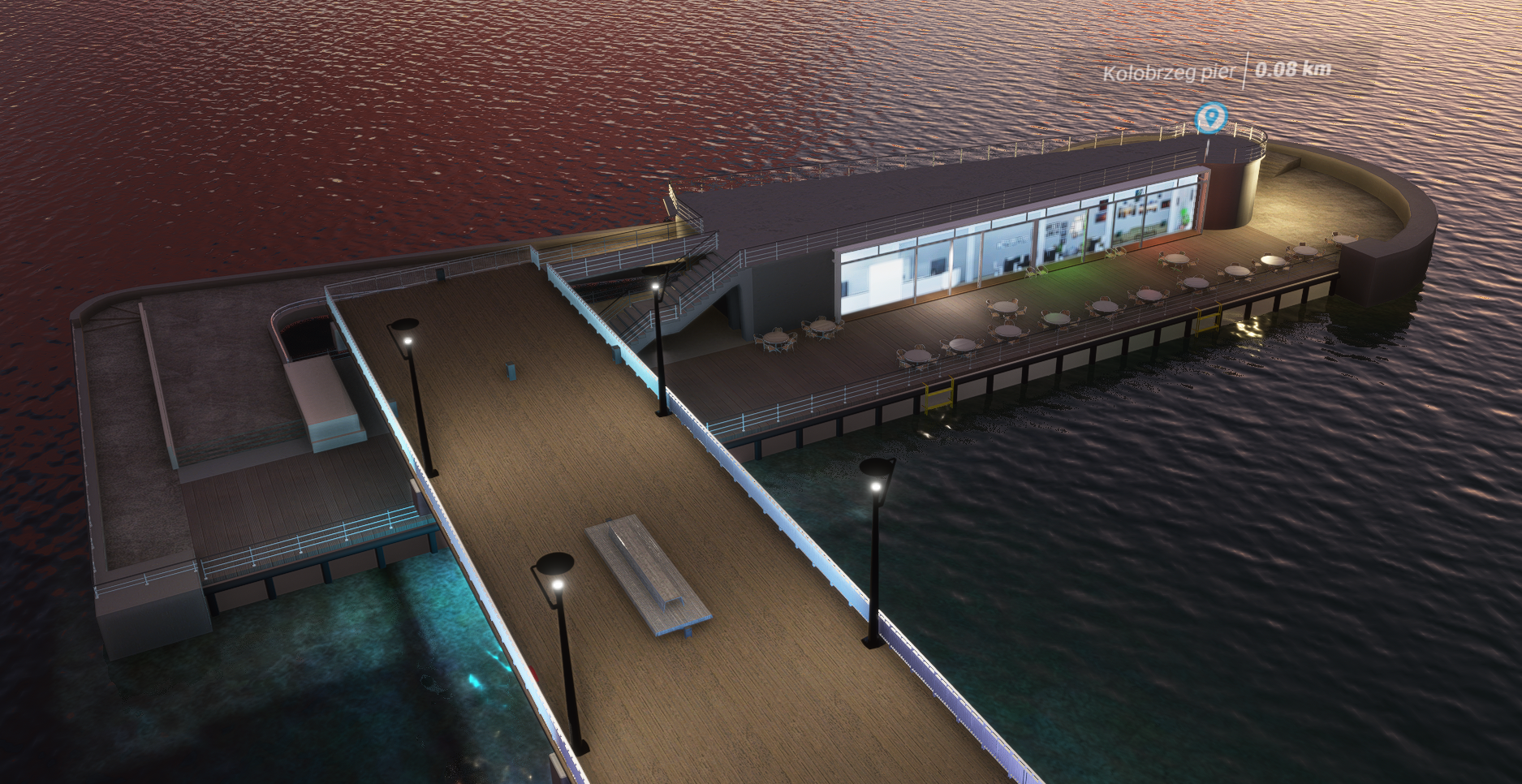 Poland Kolobrzeg Pier - Image 1