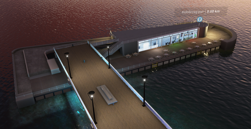 Poland Kolobrzeg Pier