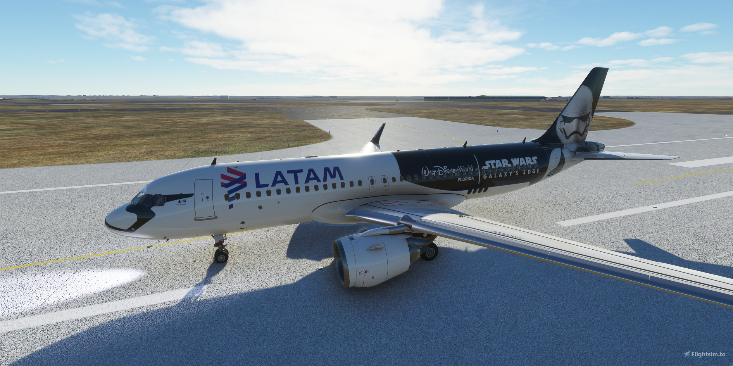 [ASOBO] Airbus A320neo - LATAM (Star Wars) - Image 1