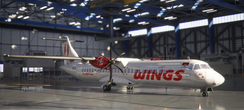 ATR 72-600 WINGS AIR Livery | 4K