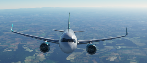 Airbus A320neo Amber Airlines / white edition