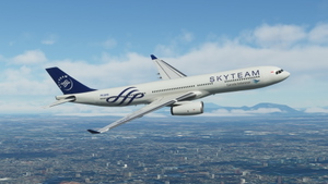 [8K] Garuda Indonesia SkyTeam Livery A330-300 thumbnail 1