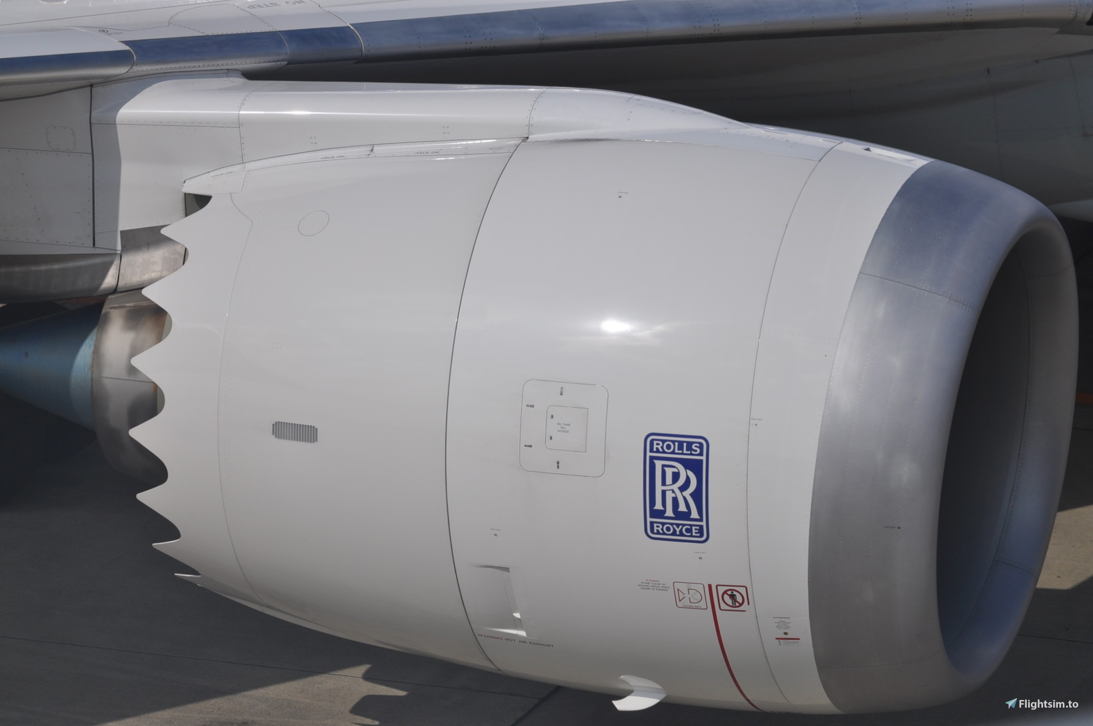 787 RR White engine texture - Image 1