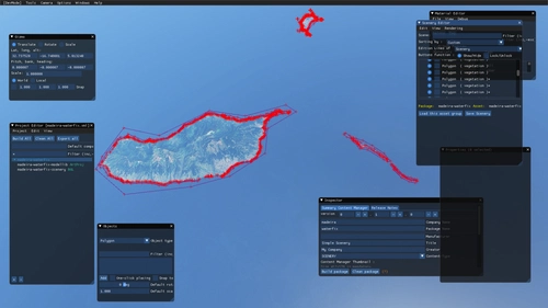 Madeira fix (rivers, trees)