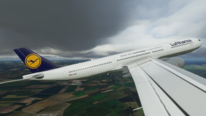 Lufthansa A330-300 Shark skin thumbnail 2