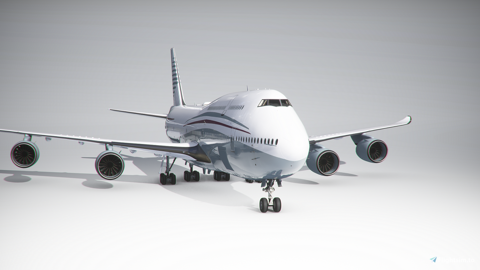 Boeing 747-8 BBJ Qatar Amiri (4k) Version 1.1 - Aircraft Liveries