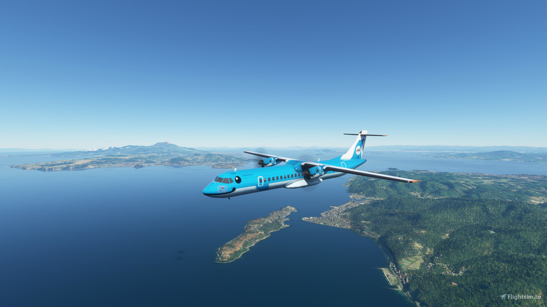 AMAKUSA Airlines ATR 72-600 (for Working Cockpit) for Microsoft