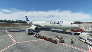[8K] Garuda Indonesia SkyTeam Livery A330-300 thumbnail 2