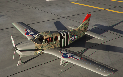 Just Flight PA-28R Arrow III WWII Livery