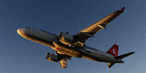 Livery Airbus A320neo Turkish Airlines TC-JPH / 8k Chrom-Edition thumbnail 11