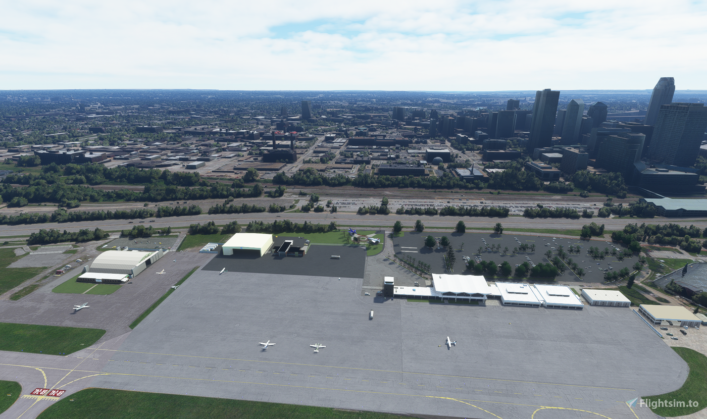 Flightsim.to • BKLBurke Lakefront Airport V1.5 Cleveland, Ohio by
