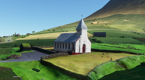  Faroe Islands Church - Viðareiði Kirkja