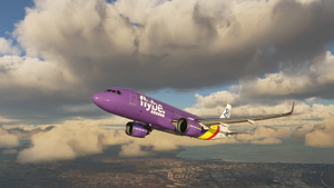 Airbus A320neo Flybe (Purple Livery) - 8K thumbnail 8