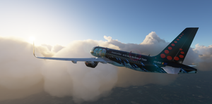 [A32NX] A320 Neo Brussels Airlines - SN Rackham (Tintin) | 4k thumbnail 3