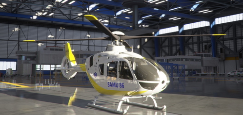 H135 CHU Poitiers