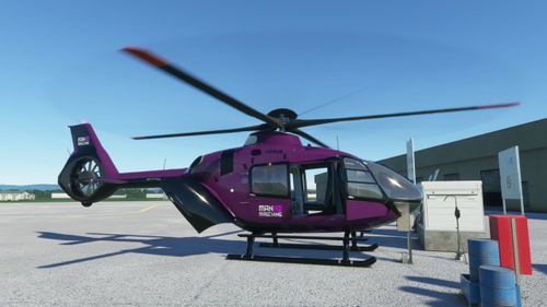 Airbus H135 Man On Maschine Livery