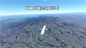 Enhanced Tokyo, Japan 202103 Microsoft Flight Simulator