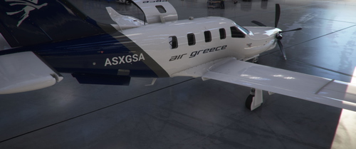 Daher TBM 930 Air Greece Livery