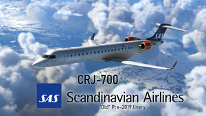 CRJ 700 - Scandinavian Airlines (SAS) "Old" Style - [8K] Ultra Quality thumbnail 1