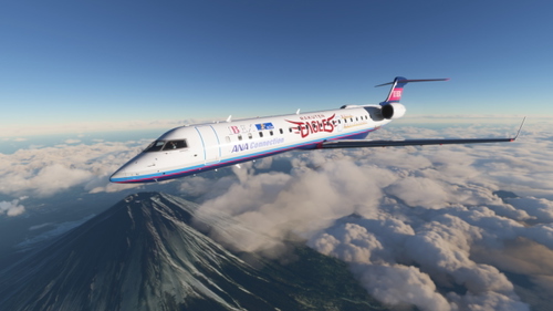 Aerosoft CRJ 700 IBEX Airlines "Rakuten Eagles Jet" Special Livery (JAPAN)