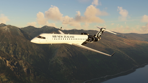 Air New Zealand ZK-MZE 8K with Interior