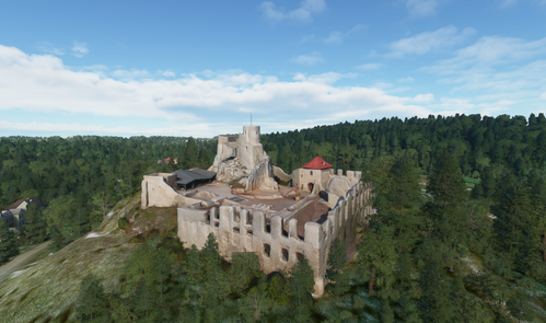 Poland Rabsztyn Castle