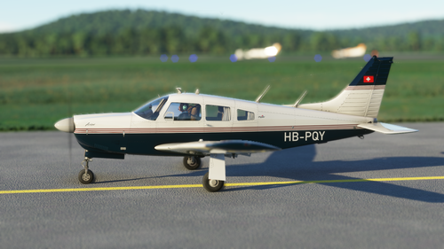 JustFlight PA28R Arrow III - HB-PQY