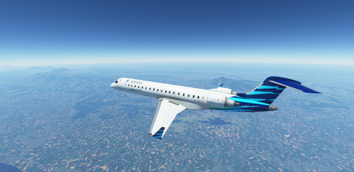 CRJ700 Garuda Indonesia Livery