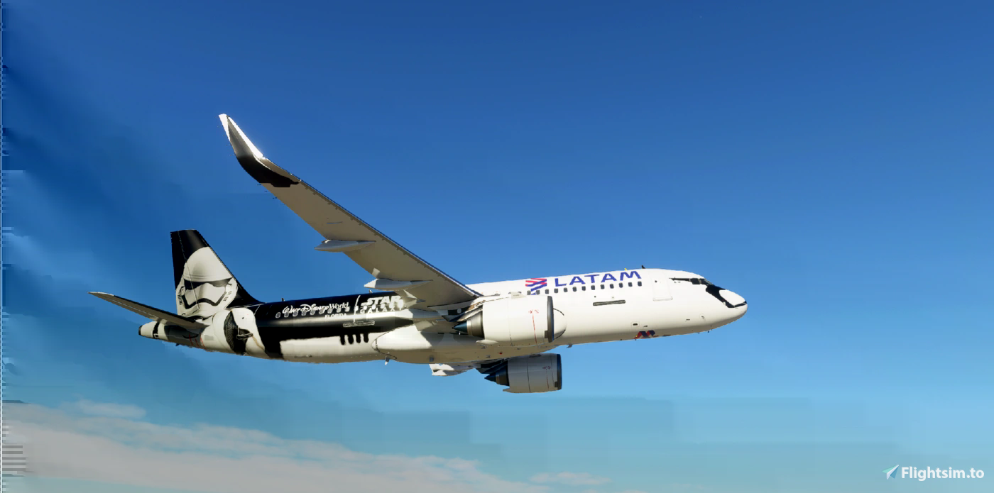 [A32NX] Airbus A320neo - LATAM (Star Wars) - Image 1