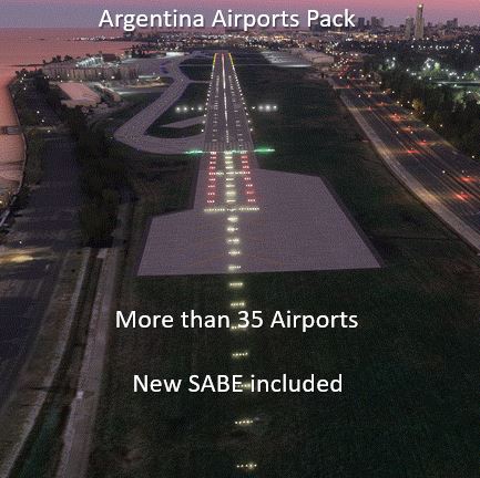 Argentina Airports Pack